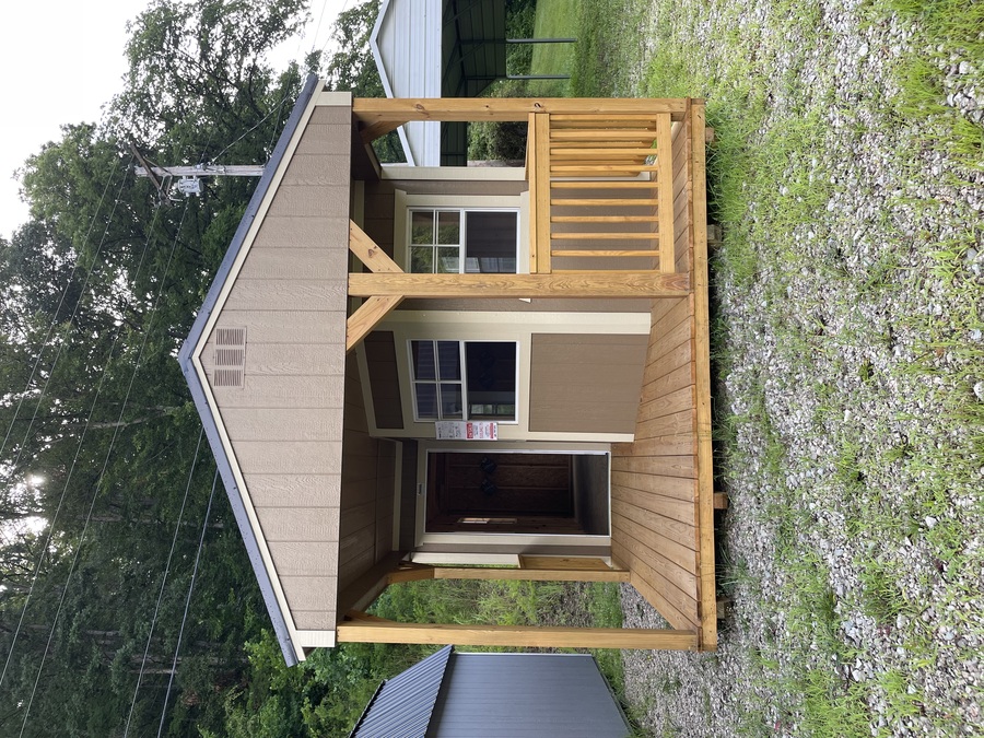 Utility Deluxe Playhouse - 12x32
